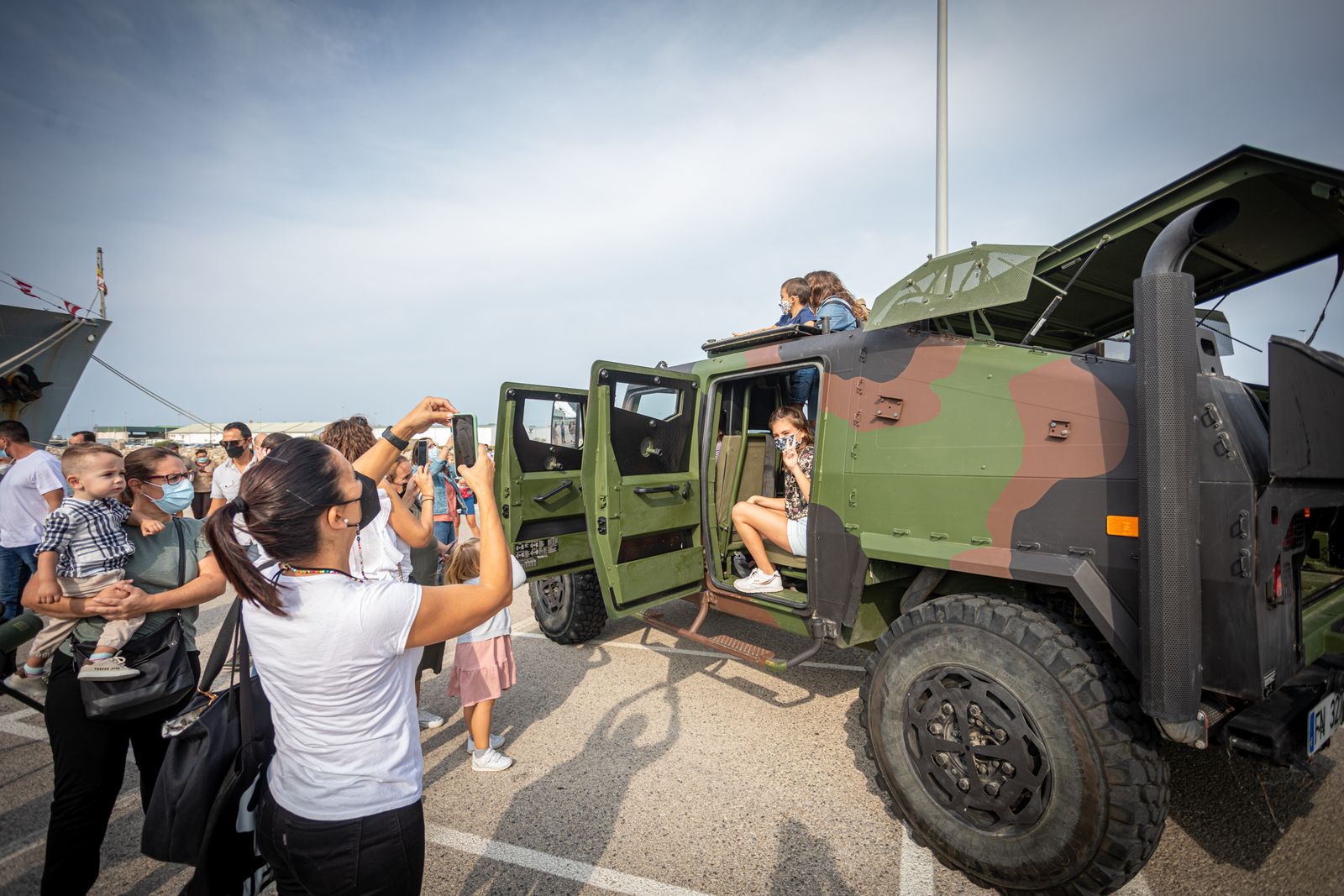 Imágenes de la jornada de puertas abiertas en la Base Naval de Rota