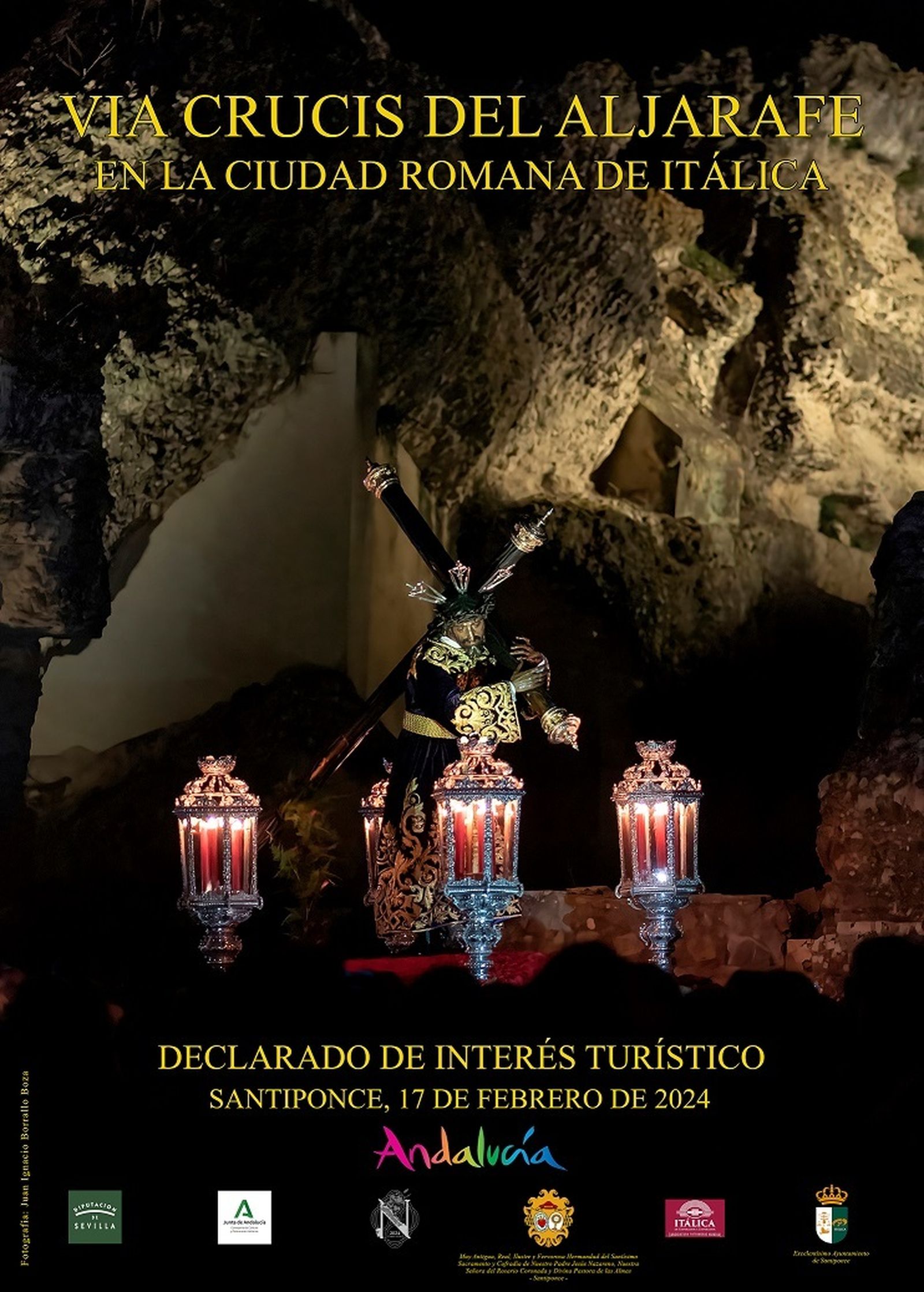 Cartel oficial del Vía Crucis