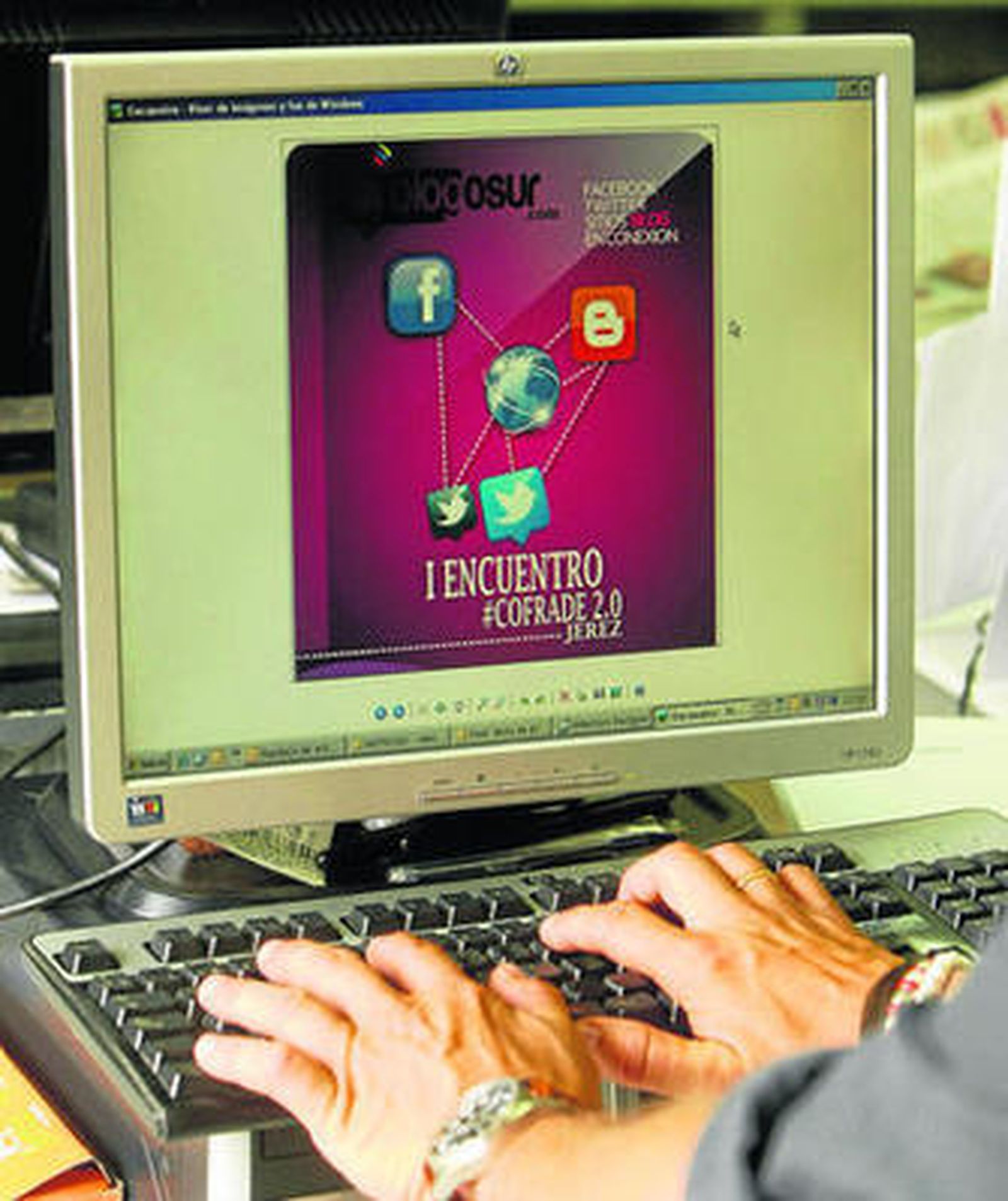 Convocatoria del encuentro que ha sido distribuida por internet.