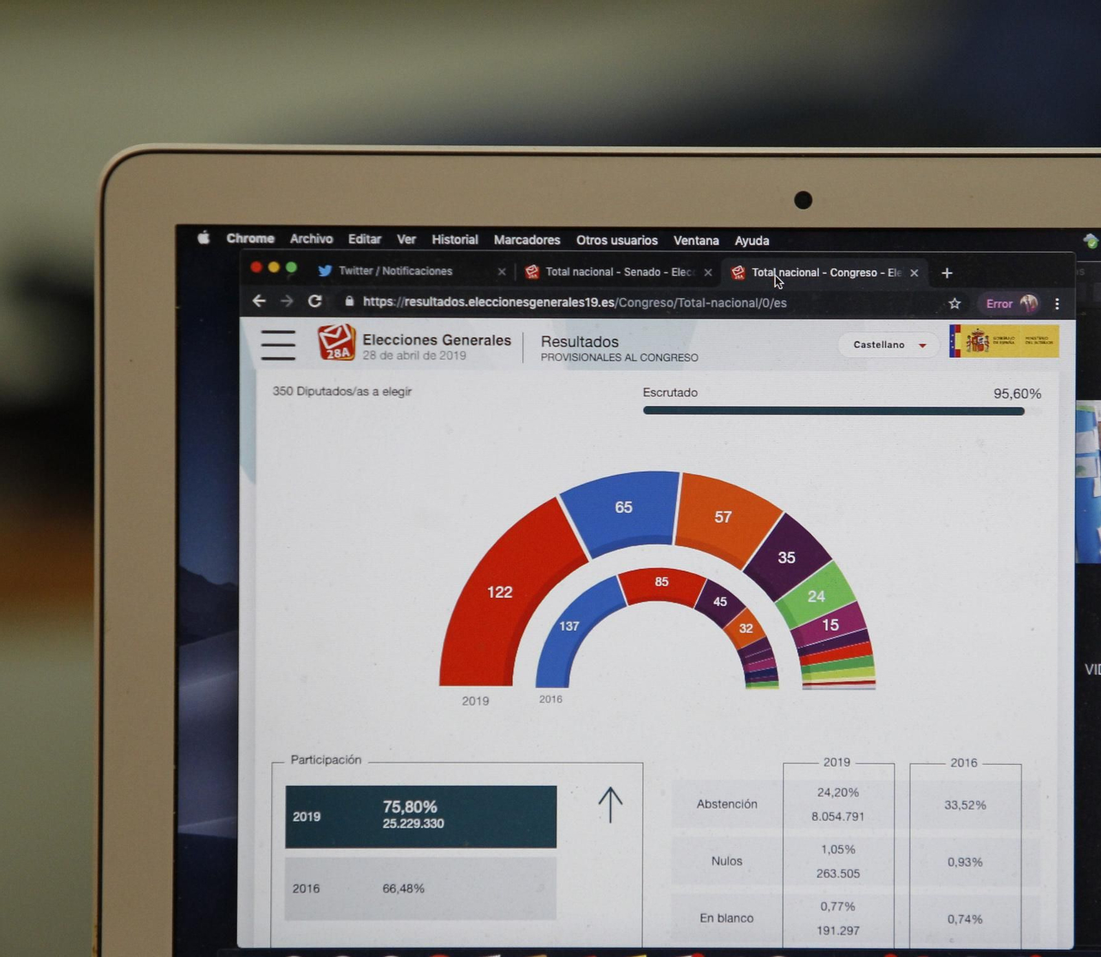 Fotogalería sedes electorales Almería. Elecciones Generales 2019