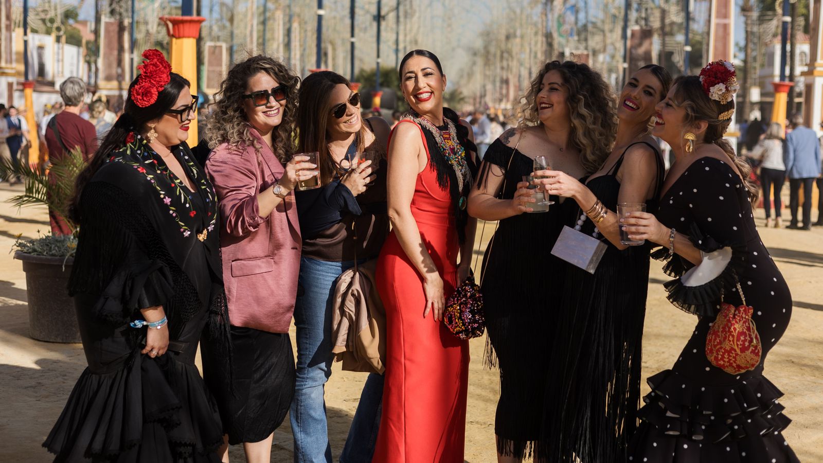 Búscate en las fotos del miércoles en la Feria de Jerez 2024