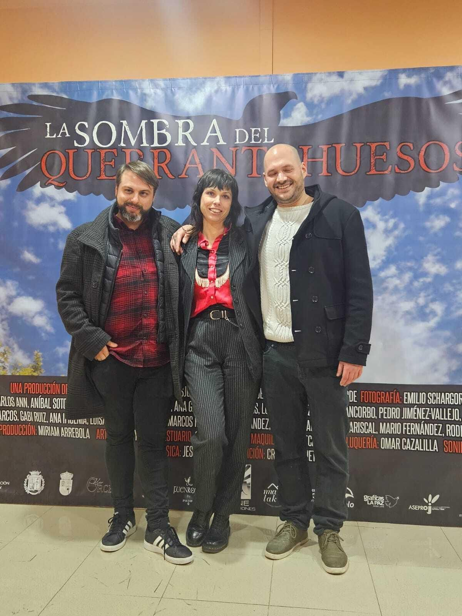 La alfombra roja del preestreno nacional, en Hornos, de la película "La sombra del quebrantahuesos"