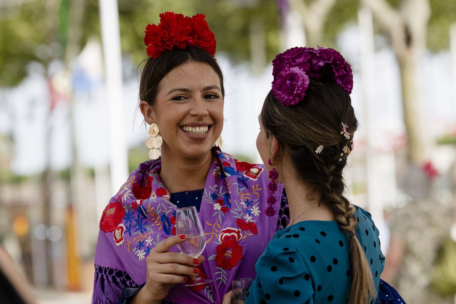 Las imágenes del viernes en la Feria de El Puerto de Santa María 2025