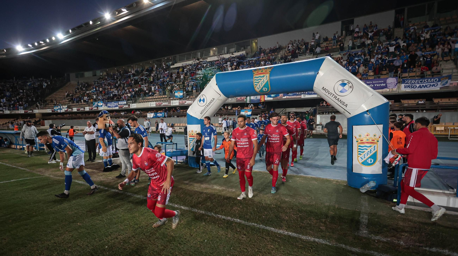 Imágenes del partido del Xerez CD - Minera