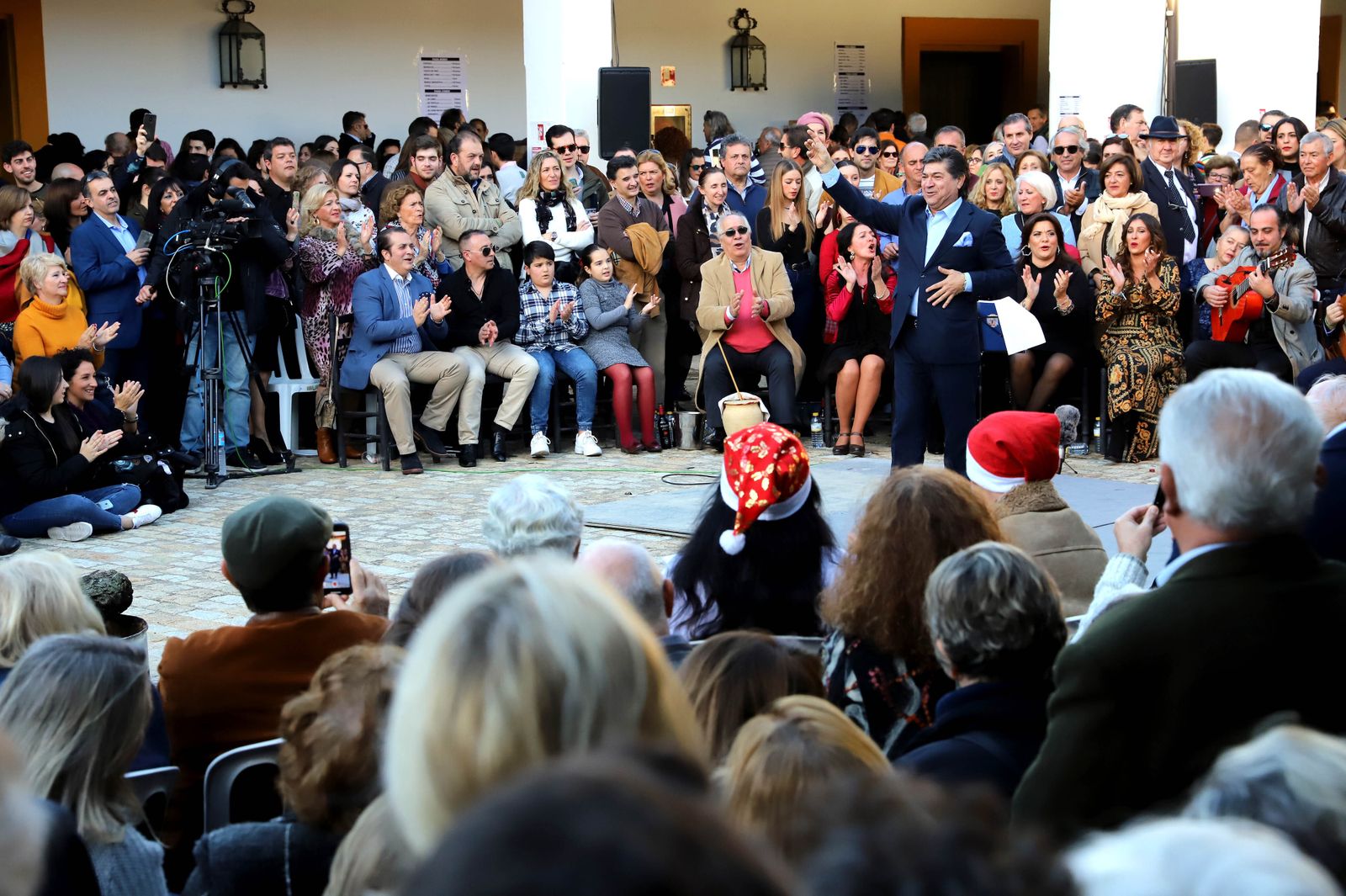 Una de las zambombas BIC celebradas en Jerez.