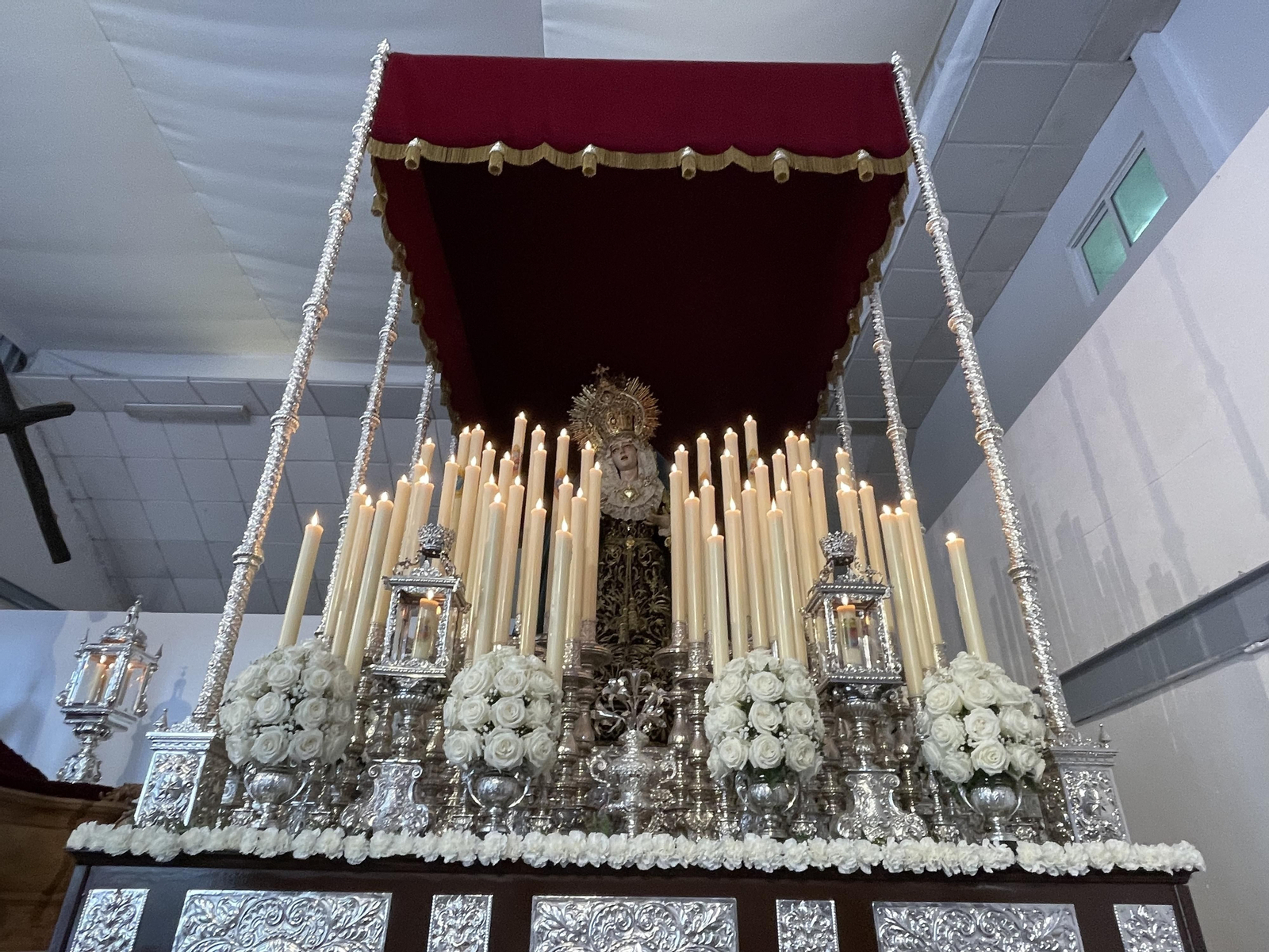 Mediadora en el Miércoles Santo en Málaga, en fotos