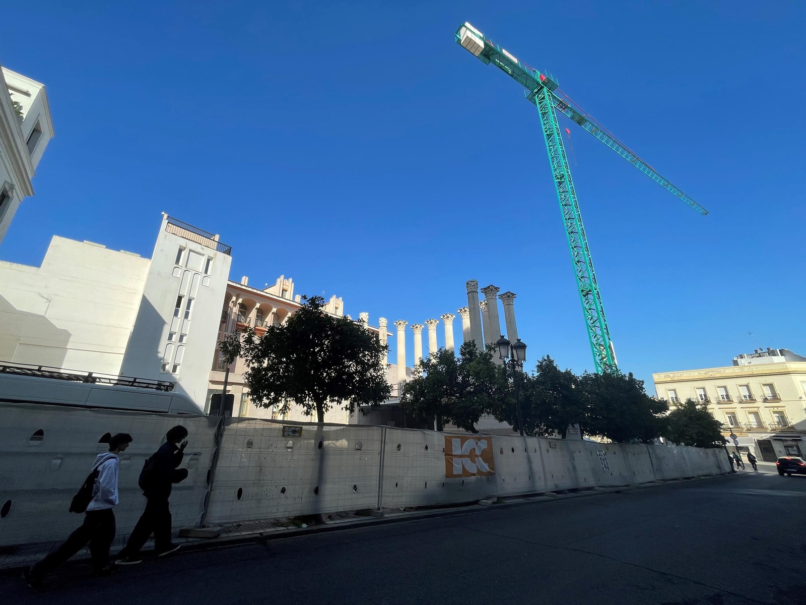 Las obras del Templo Romano de Córdoba afrontan su recta final
