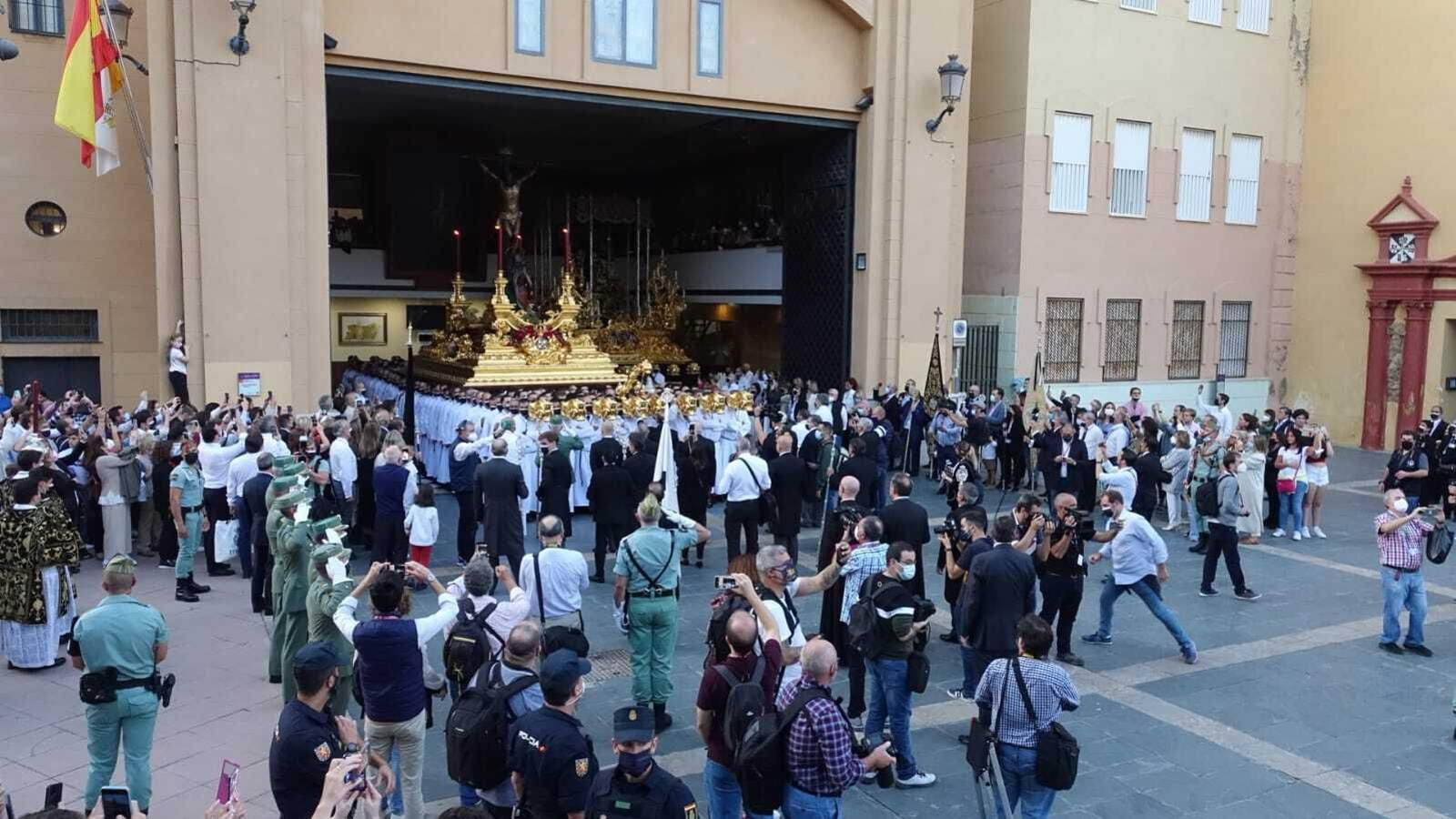 Las fotos del Cristo de Mena en la procesión Magna de Málaga
