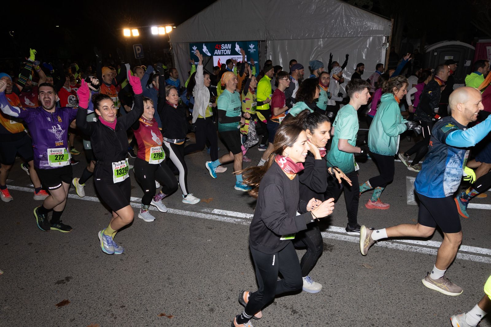 Encuéntrate en la salida de la Carrera de San Antón 2026 (1), en imágenes