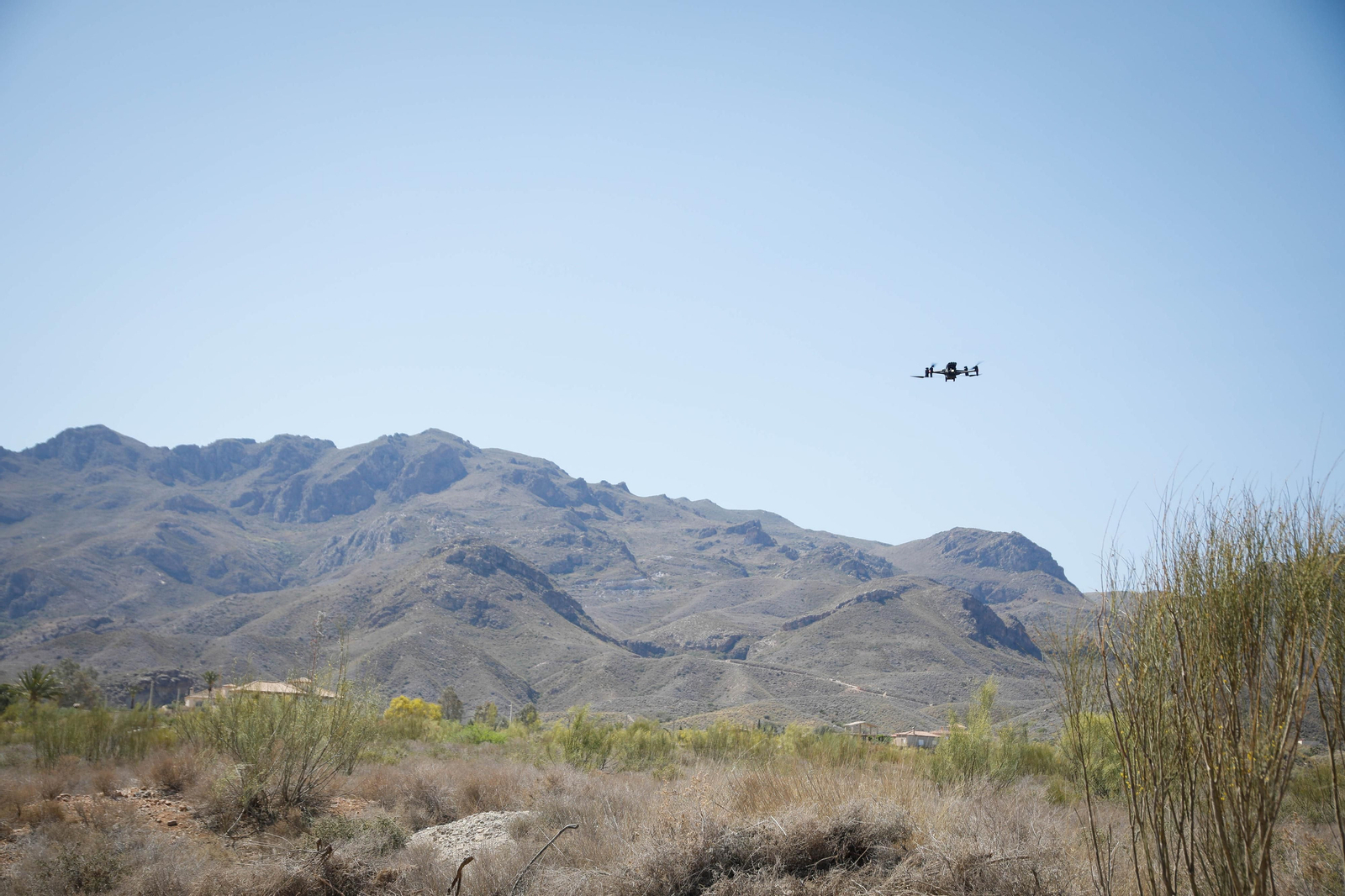 Así se ha vivido el simulacro de incendio forestal en Turre
