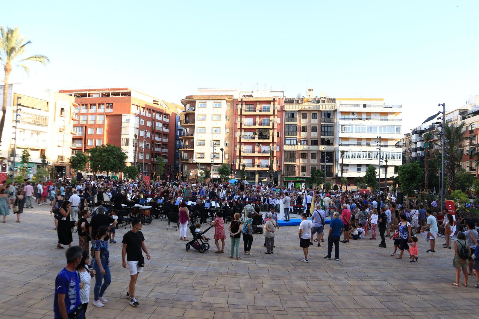 Inauguración de la Plaza de La Merced de Huelva en imágenes