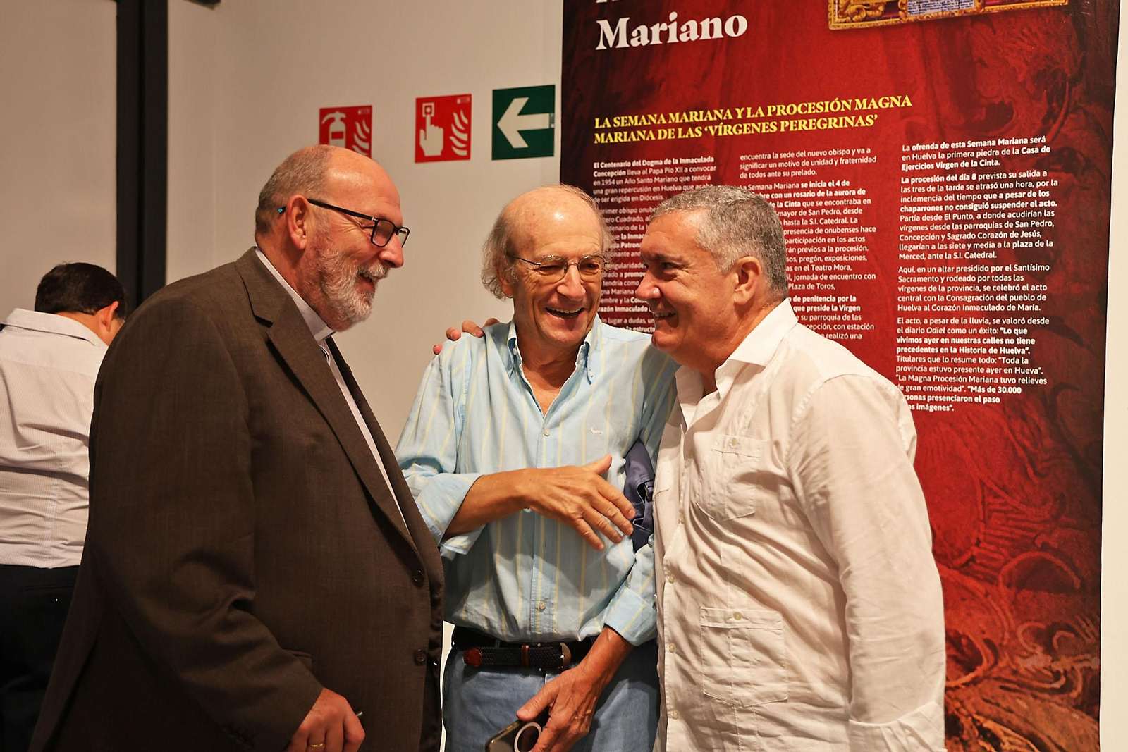 Imágenes de la Inauguración de la exposición 'Magna. Procesiones Marianas históricas en Huelva'