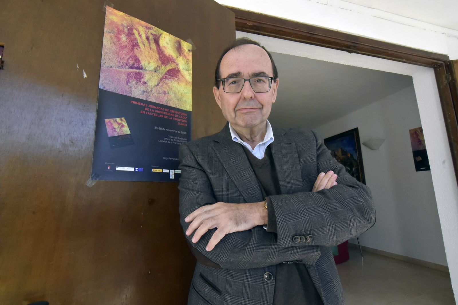 José Ramos, investigador del tajo de las Abejeras.