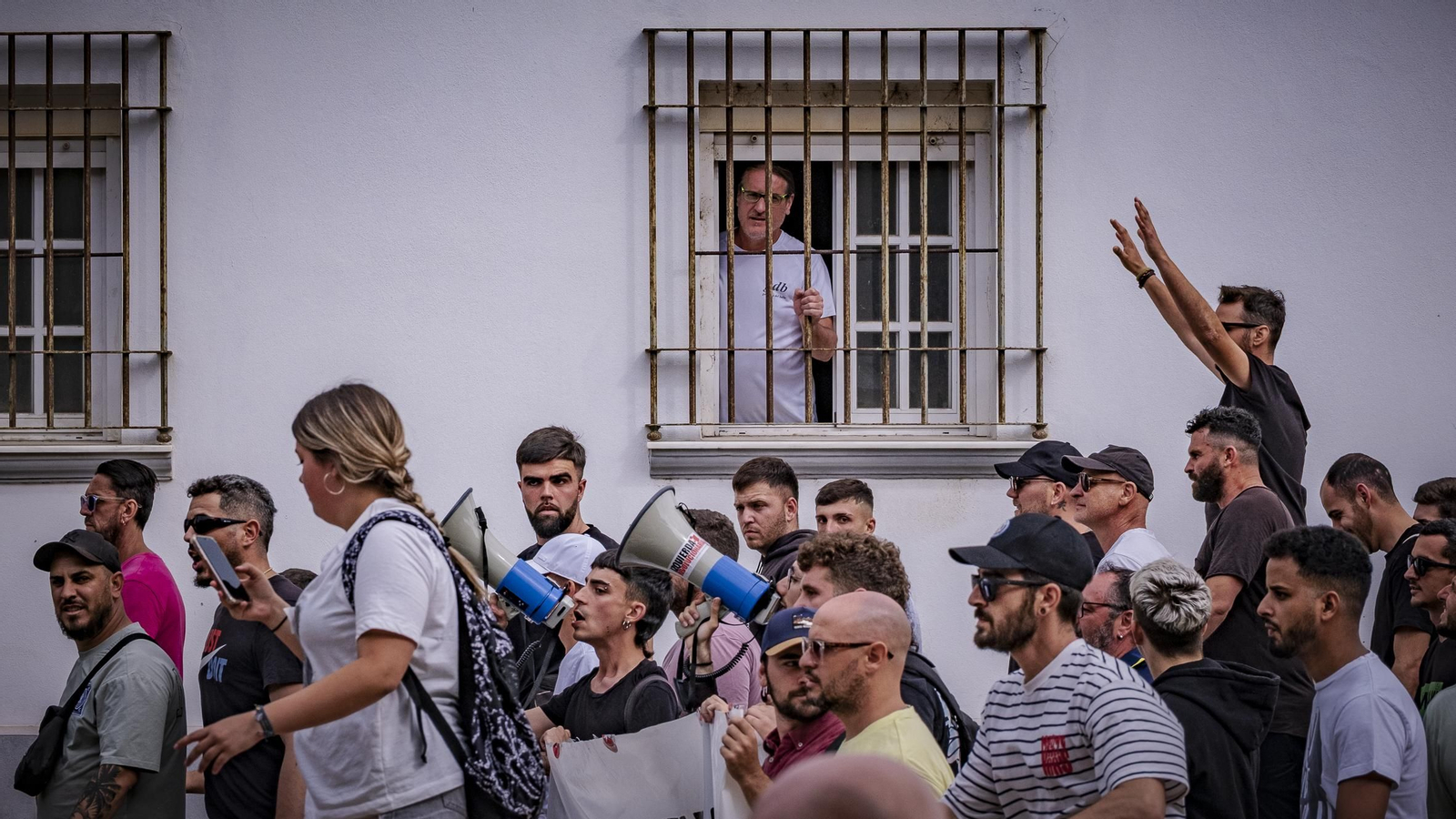 Las imágenes de las movilizaciones del martes por la huelga del Metal en Cádiz