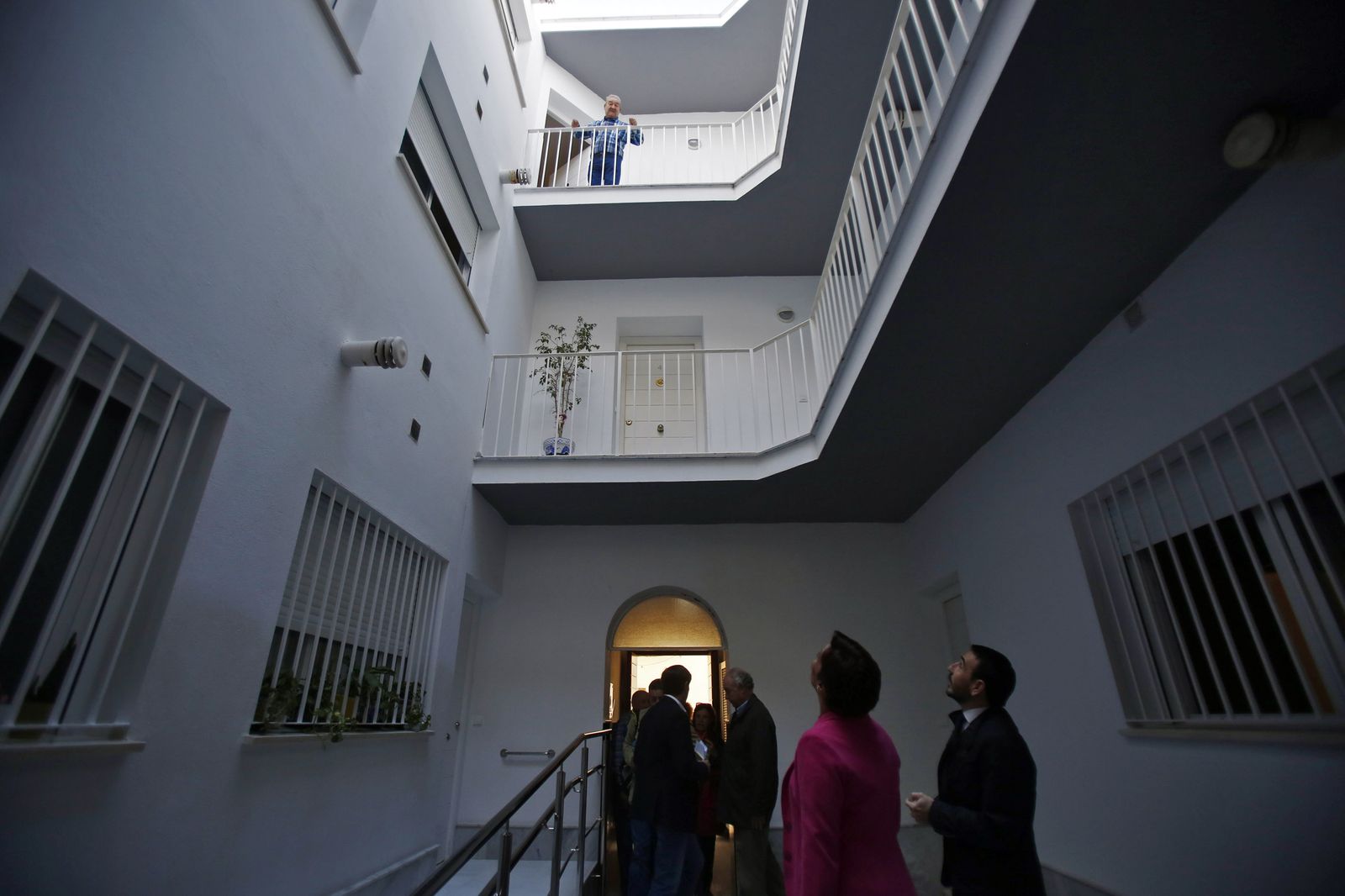 Unas viviendas propiedad de la Junta, en una imagen de archivo.