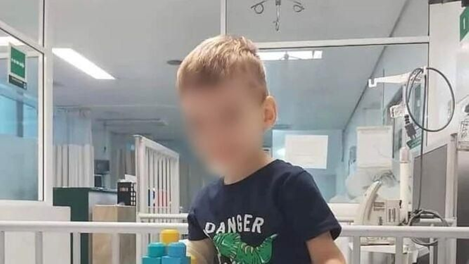 Oliver, el pequeño de dos años con un tumor cerebral.
