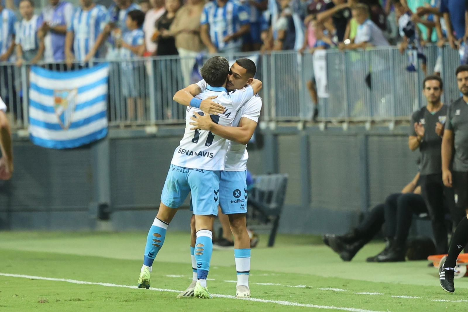 El Málaga CF - Recreativo Granada, en imágenes