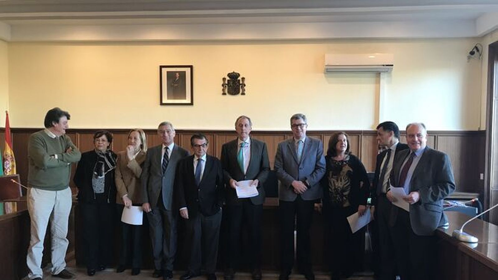 Magistrados de las secciones penales de la Audiencia de Sevilla