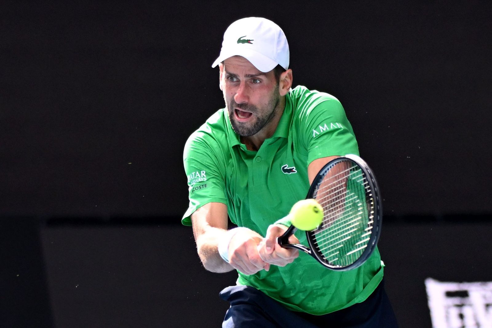 Las fotos de la retirada de Musetti ante Djokovic y del resto de cuartos de final