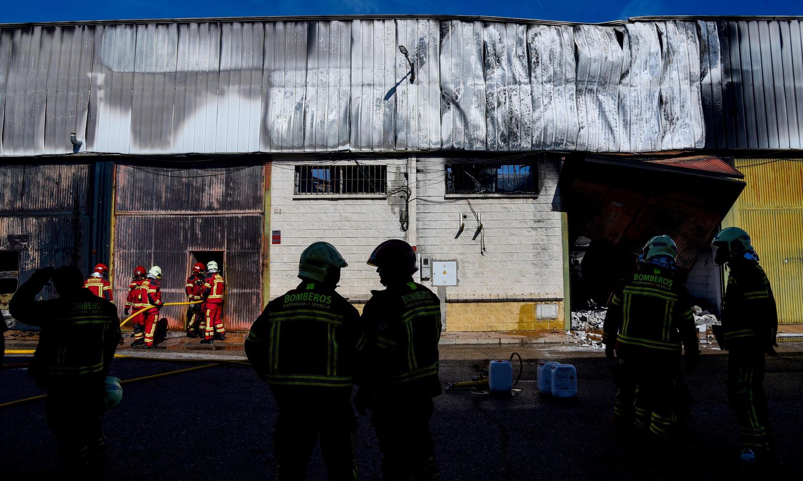 Las imágenes del Incendio en Majaravique