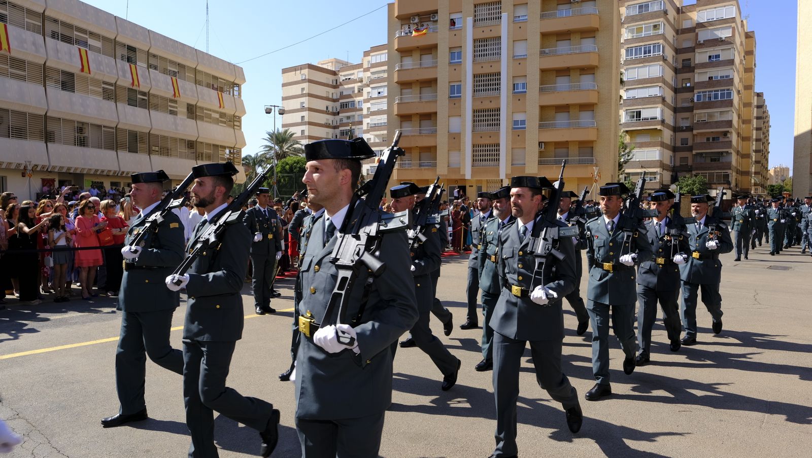 Imágenes de la Festividad del Pilar en la Comandancia de la Guardia Civil de Almería