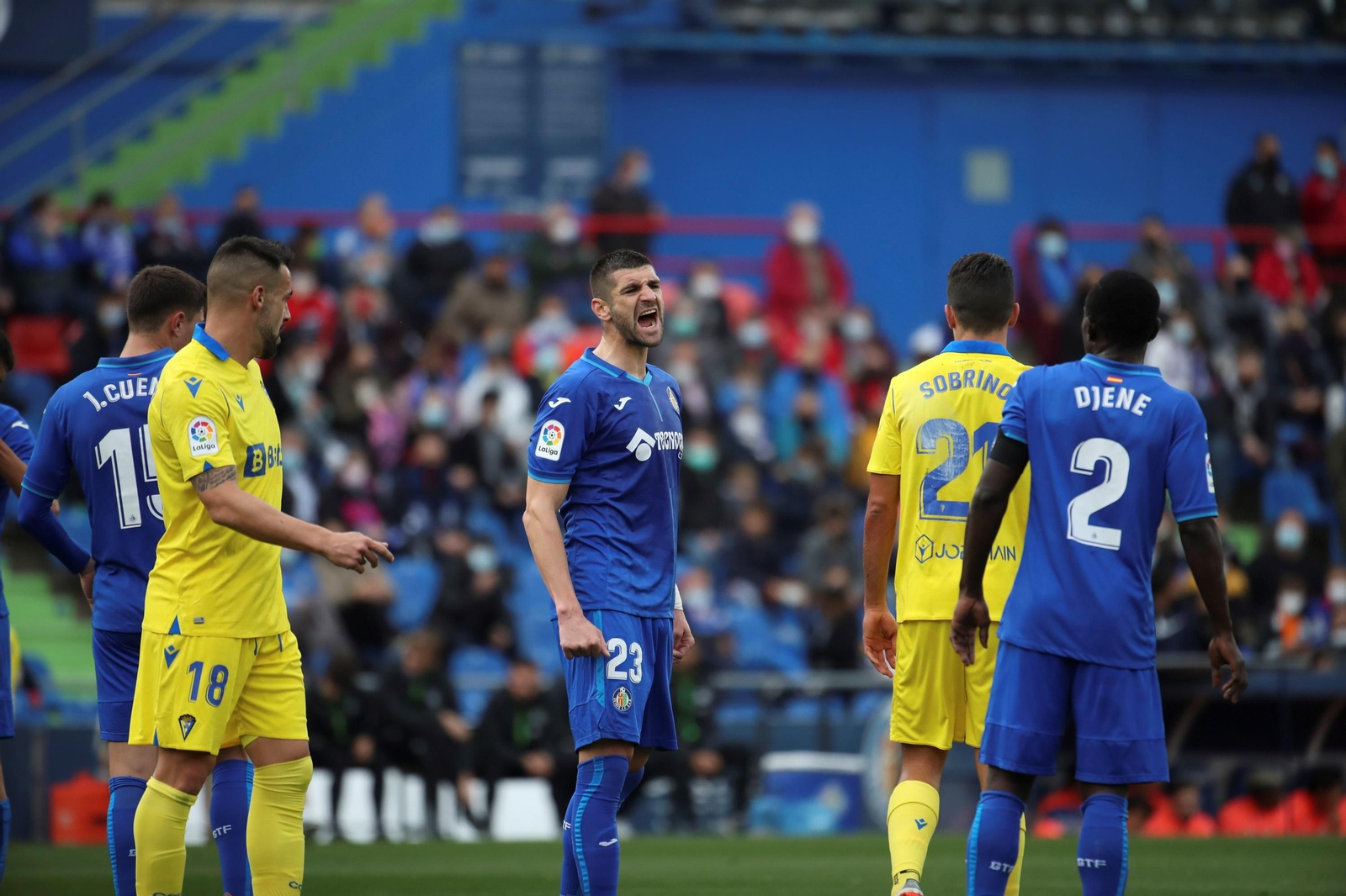 Las imágenes del Getafe-Cádiz CF