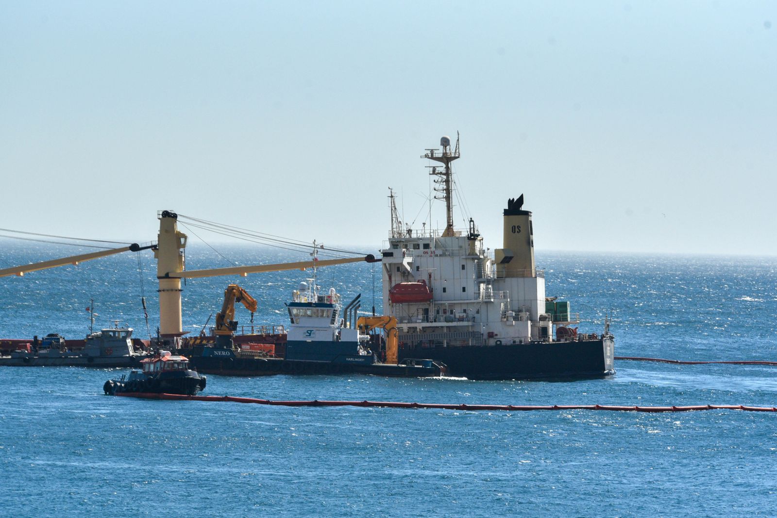 La popa del 'OS 35'.