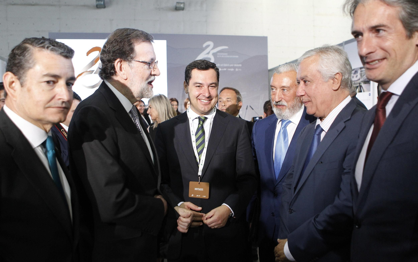 Las imágenes de la conmemoración de los 25 años del AVE