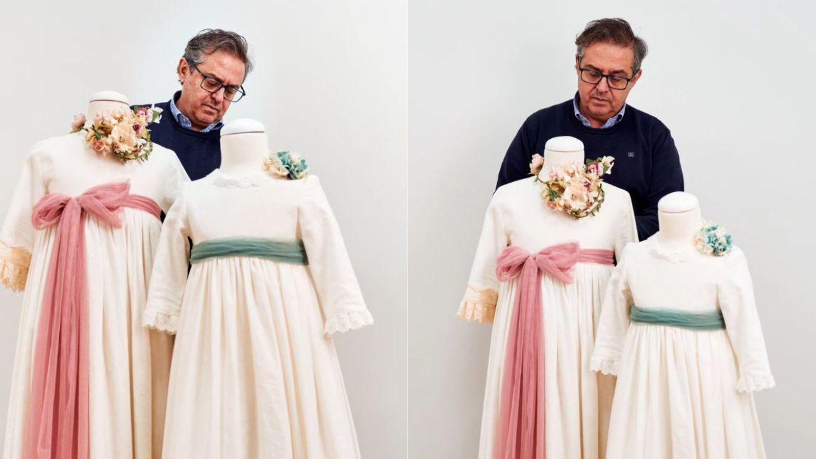 Agustín Hernández se dedica a la confección a medida.