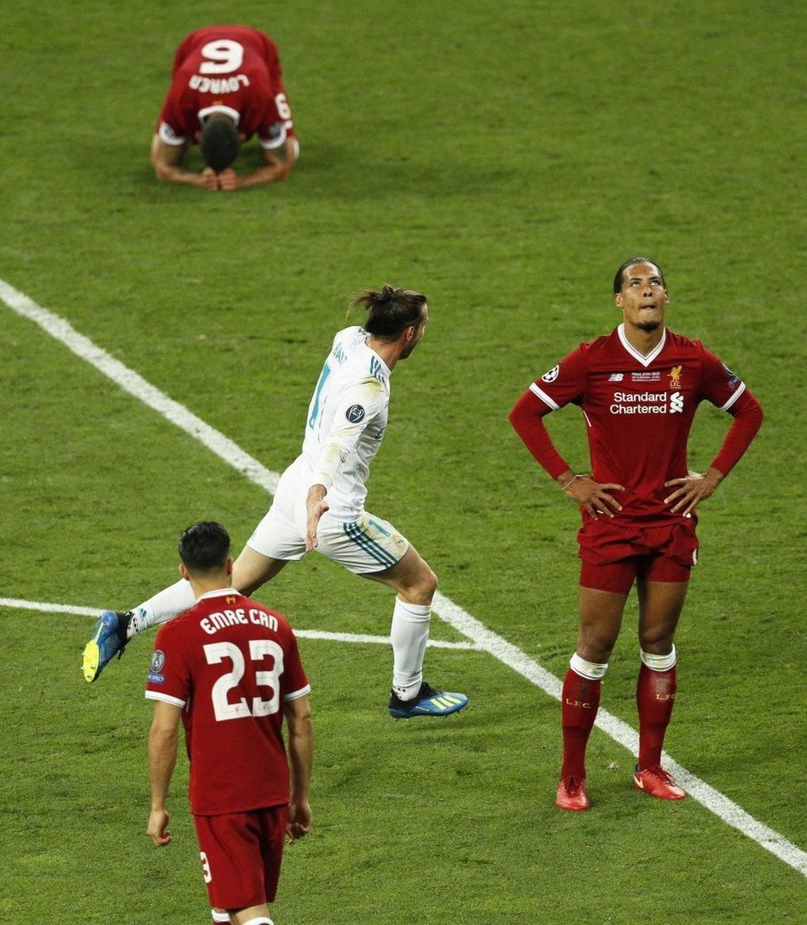 Las imágenes de la final de la Champions en Kiev