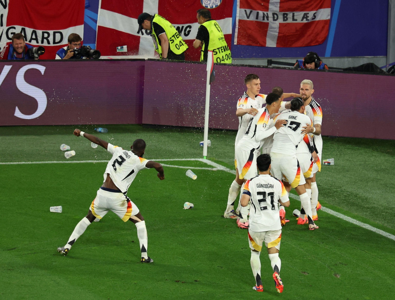 Las mejores fotos del Alemania - Dinamarca