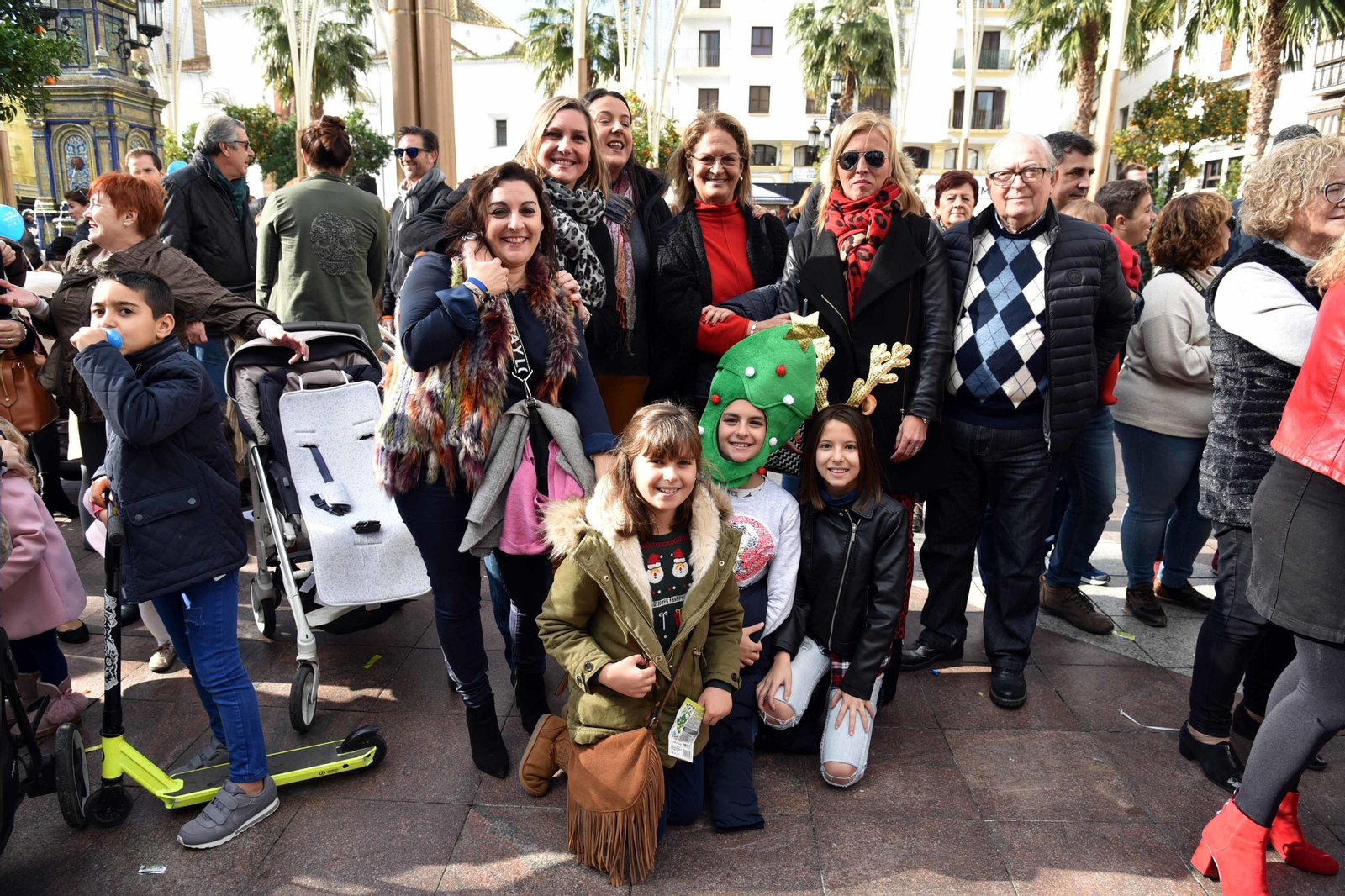 Homenaje al Reloj de la Palma y campanadas Infantiles
