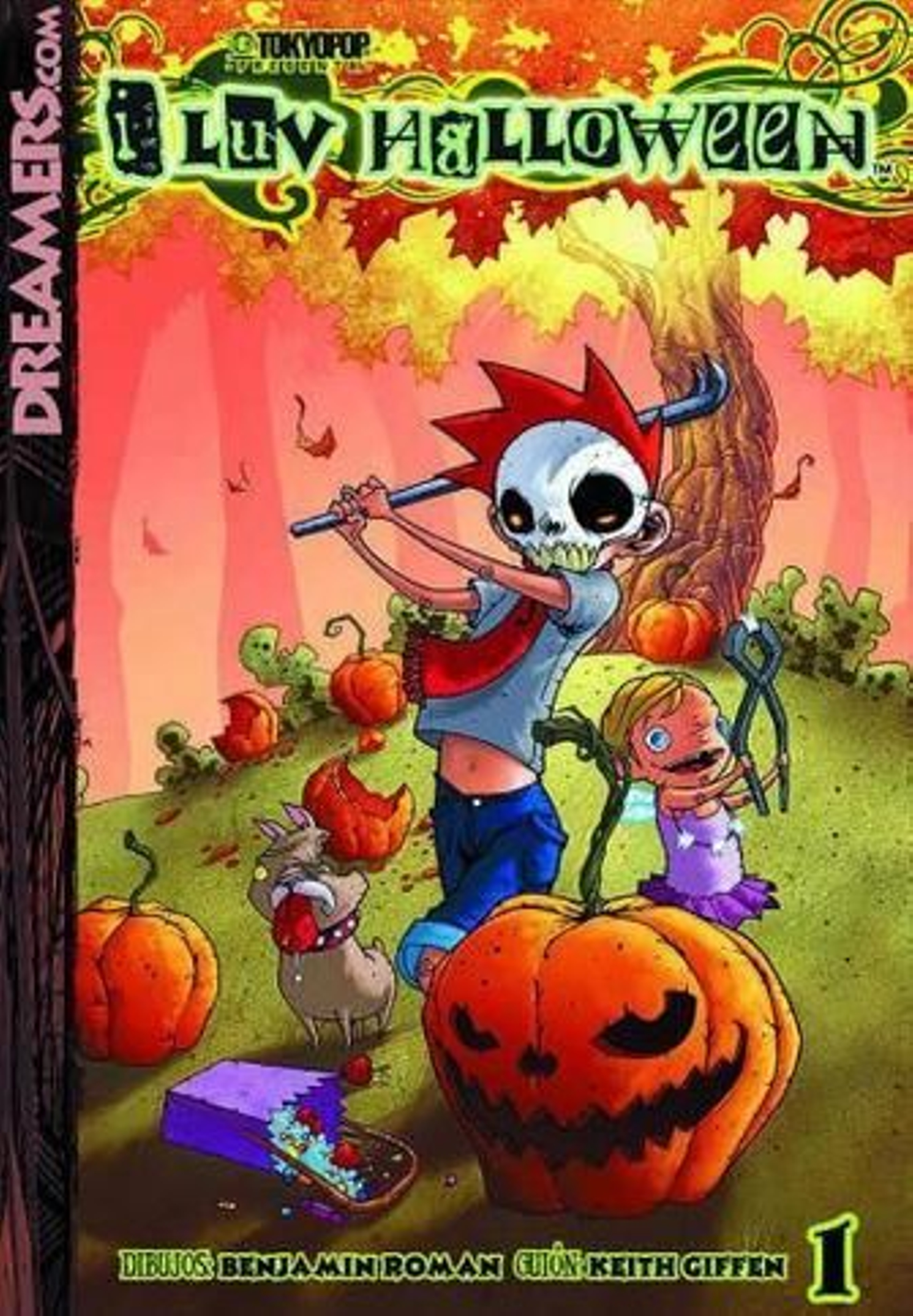 Portada de 'I luv Halloween', uno  de los lanzamientos de Dreamers.
