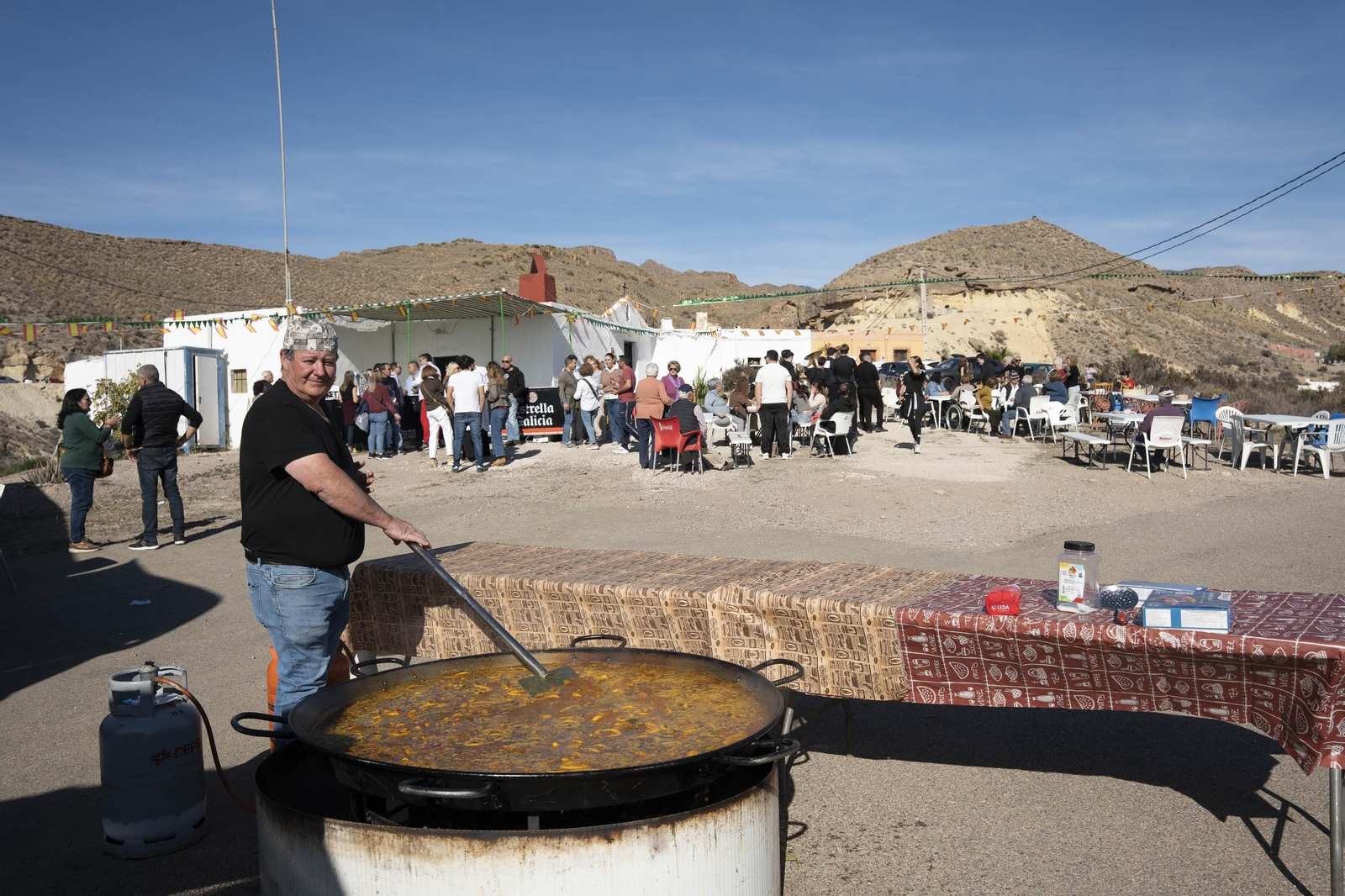 Las imágenes de la romería en Cuevas de Los Úbeda