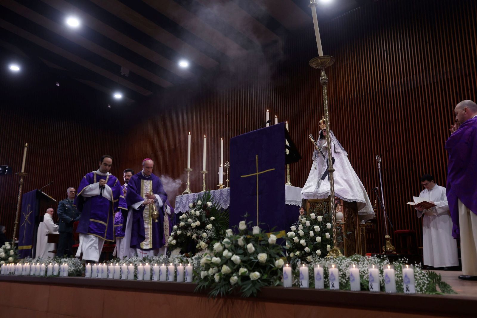 Las imágenes de la misa funeral en Adamuz por las víctimas del accidente de tren