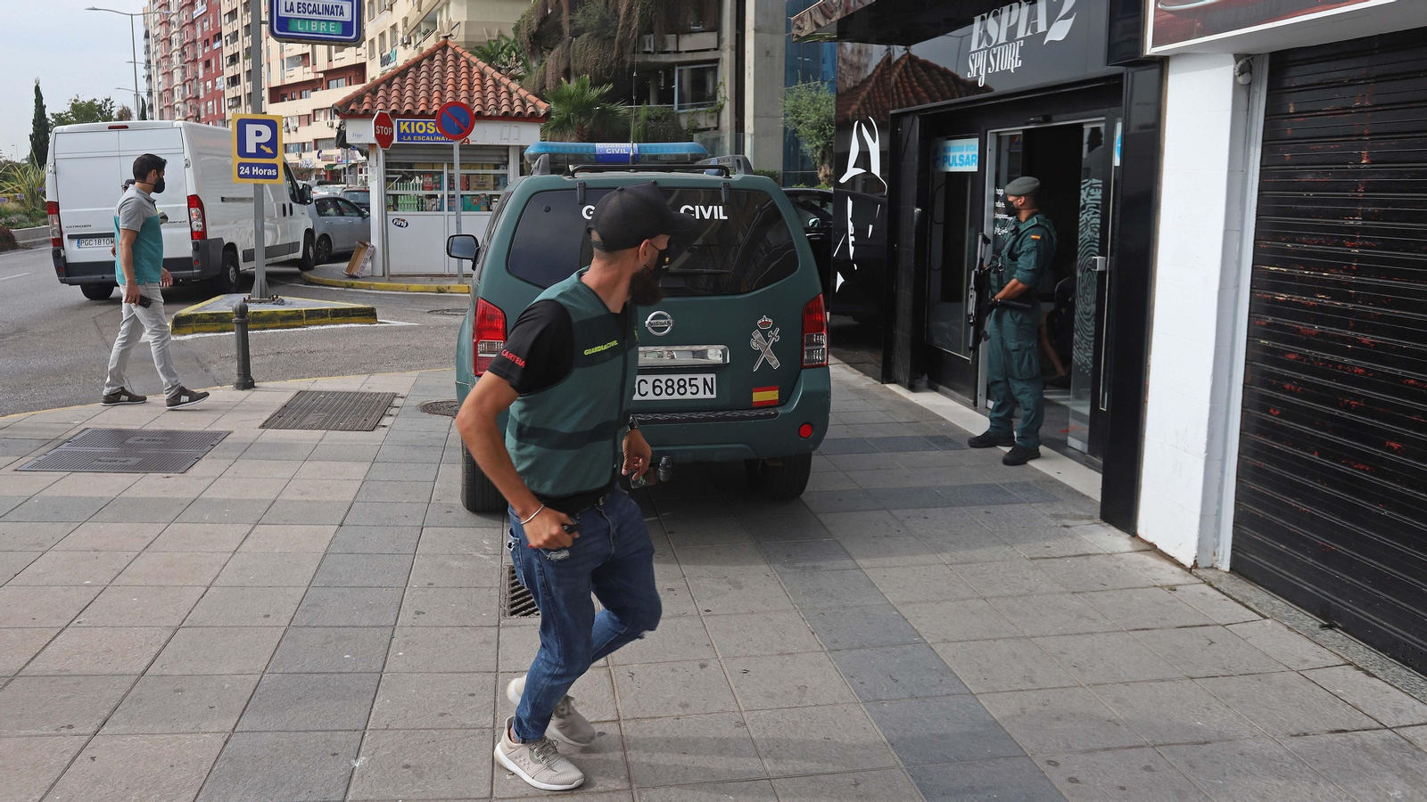 Fotos de los nuevos registros de la Guardia Civil en Algeciras Fotos de los nuevos registros de la Guardia Civil en Algeciras