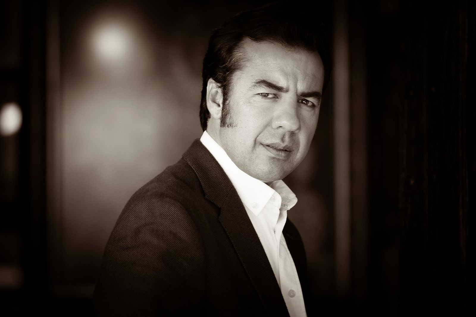 El artista José León