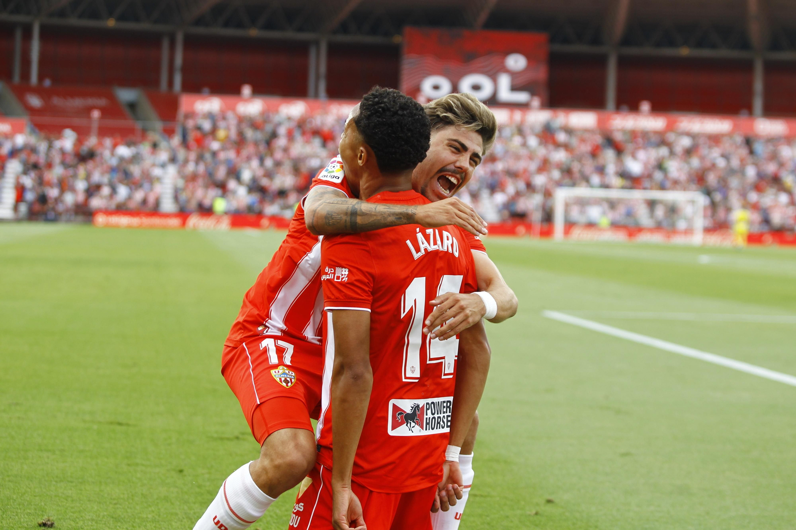 Imágenes del partido U.D. Almería-R.C.D. Mallorca