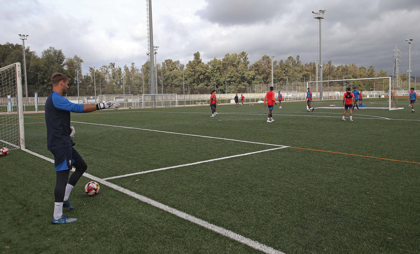 Fotos del entrenamiento del Algeciras CF en La Menacha