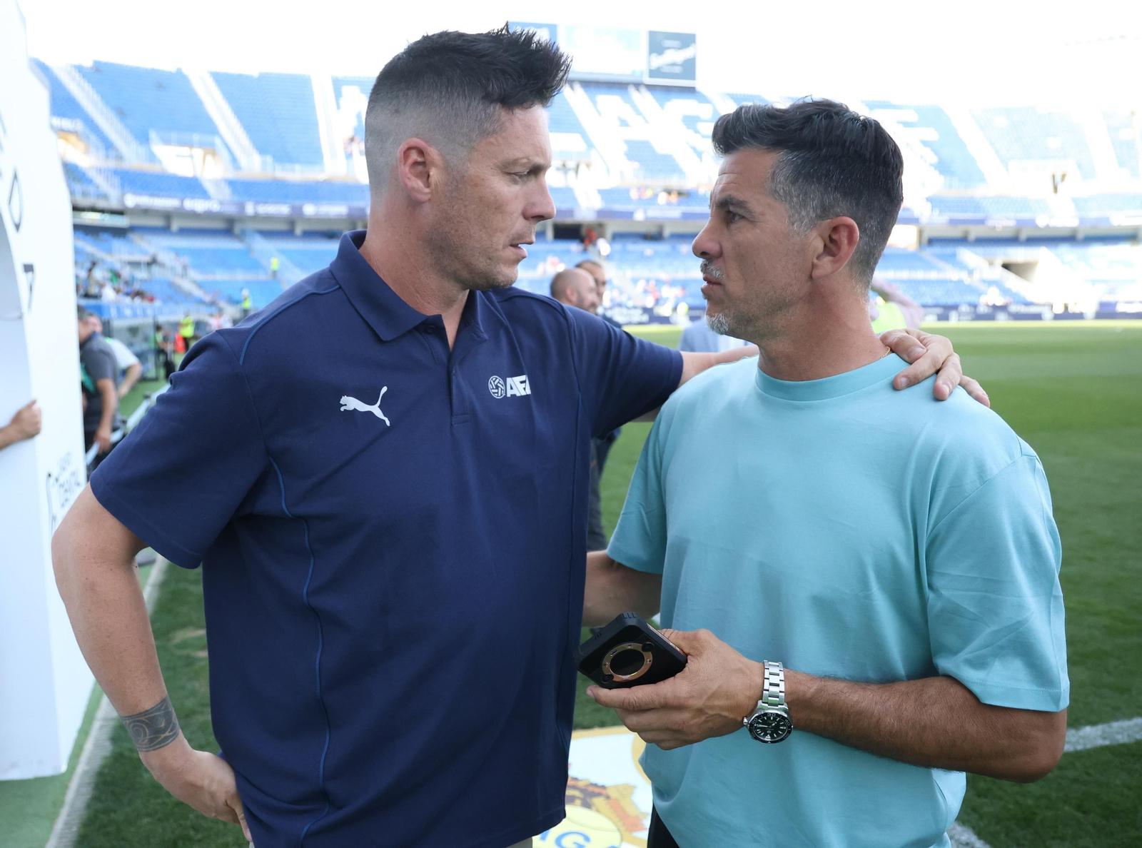 El Partido de Leyendas del Málaga CF, en imágenes