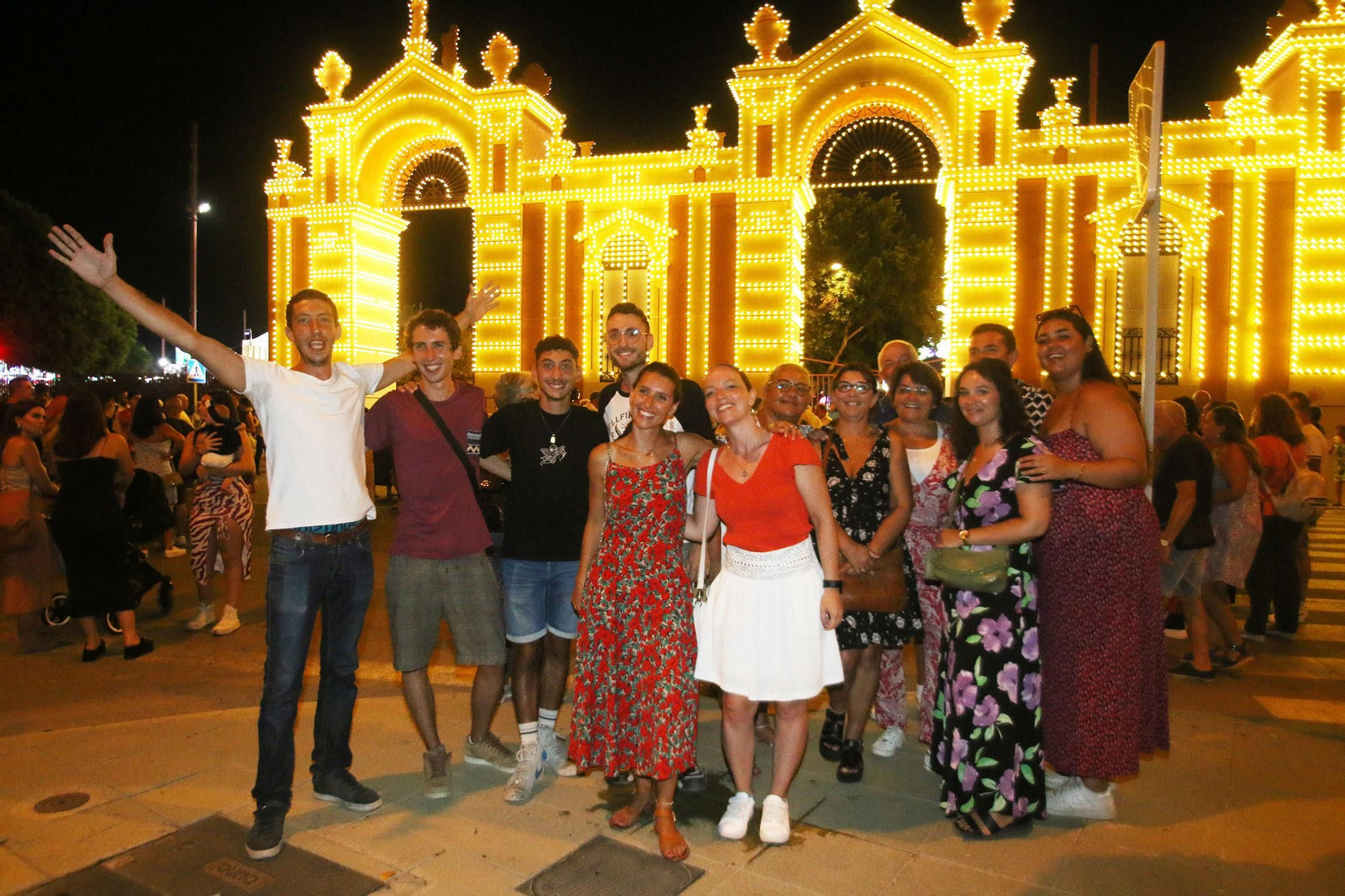 La Feria de Almería enciende sus luces