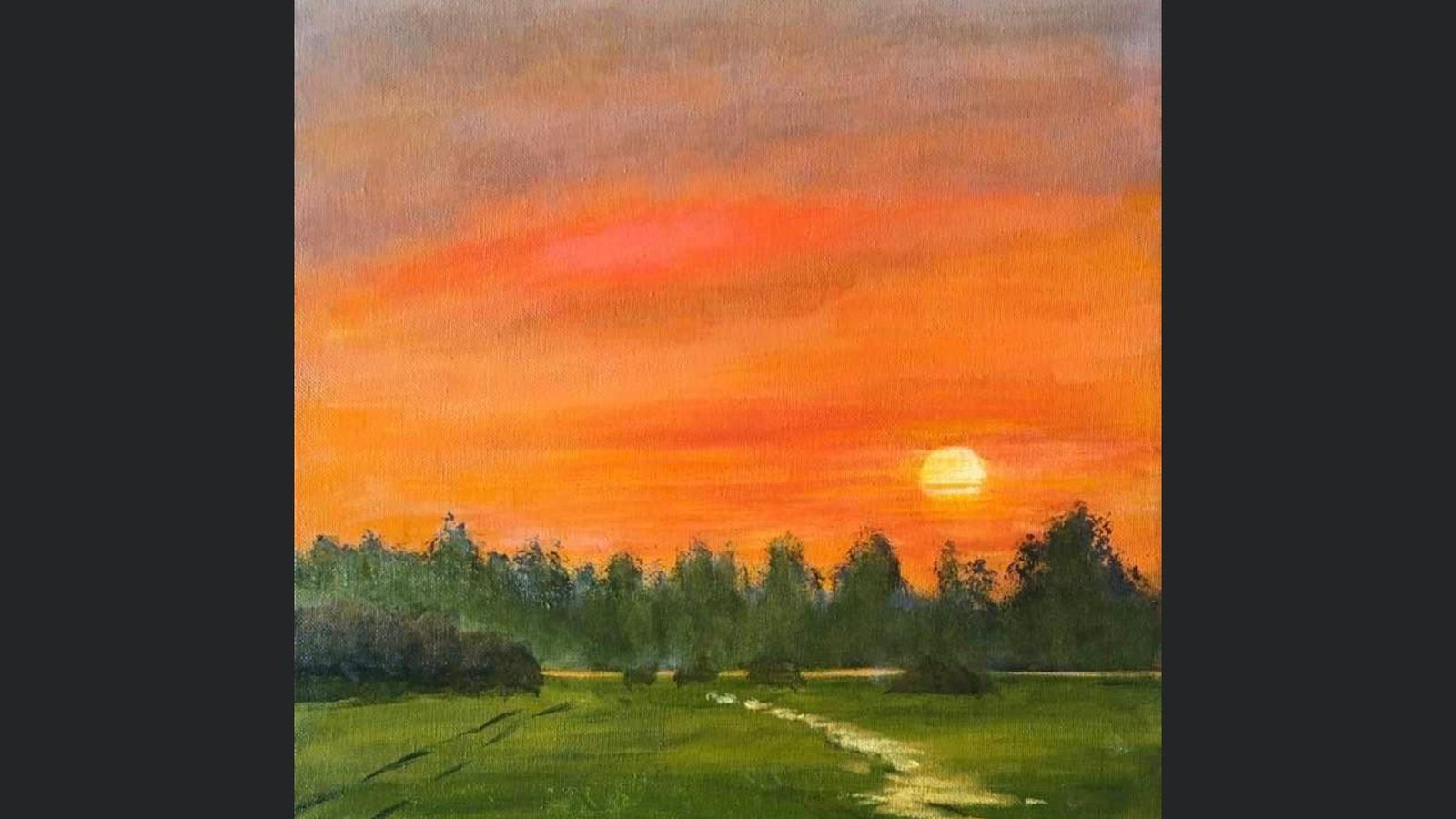 Otro de los cuadros de Juan Vila.