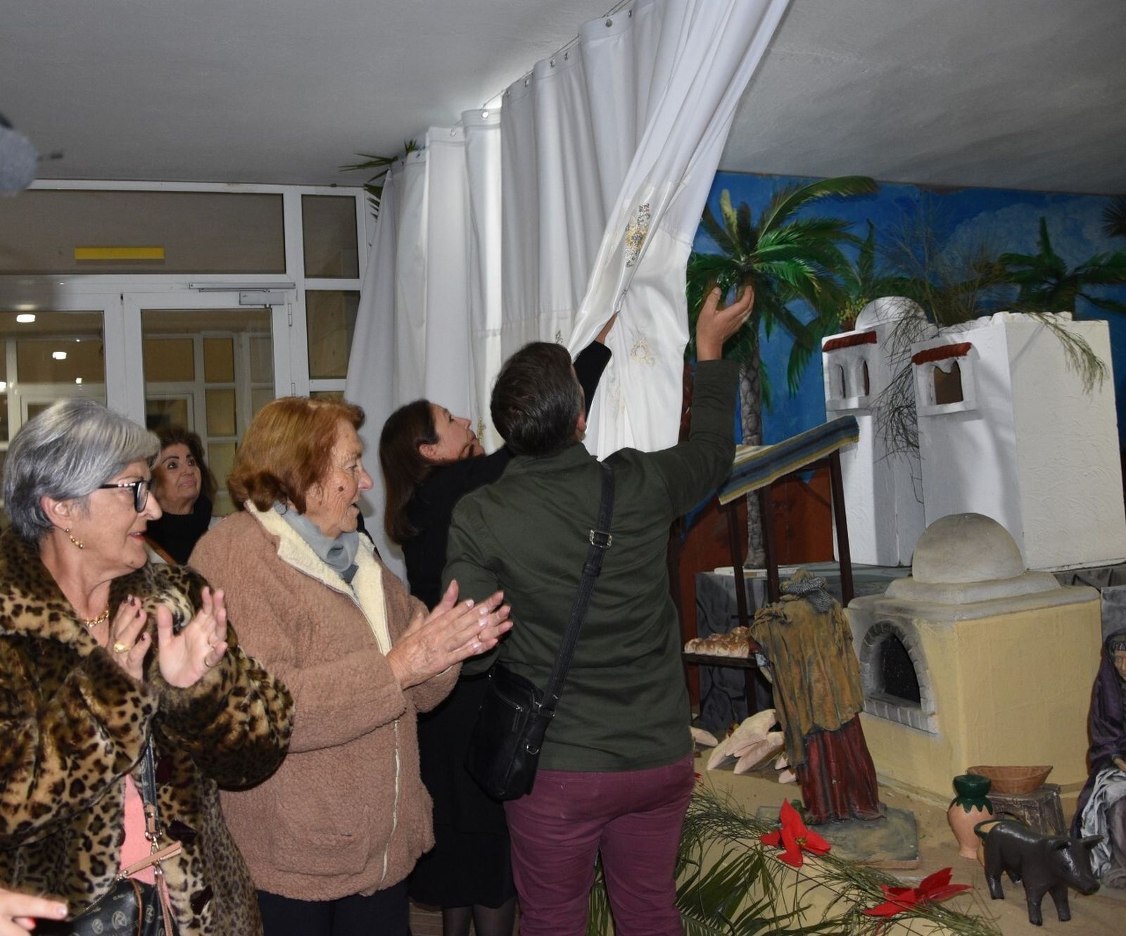 El Belén Municipal ya puede ser visto por los vecinos de Punta Umbría.