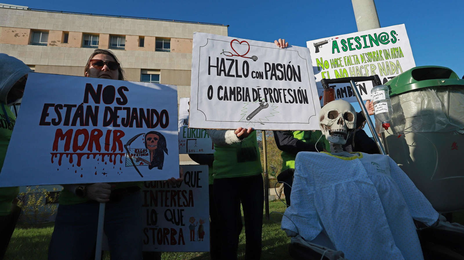 Las mejores fotos de la manifestación por la sanidad en Algeciras
