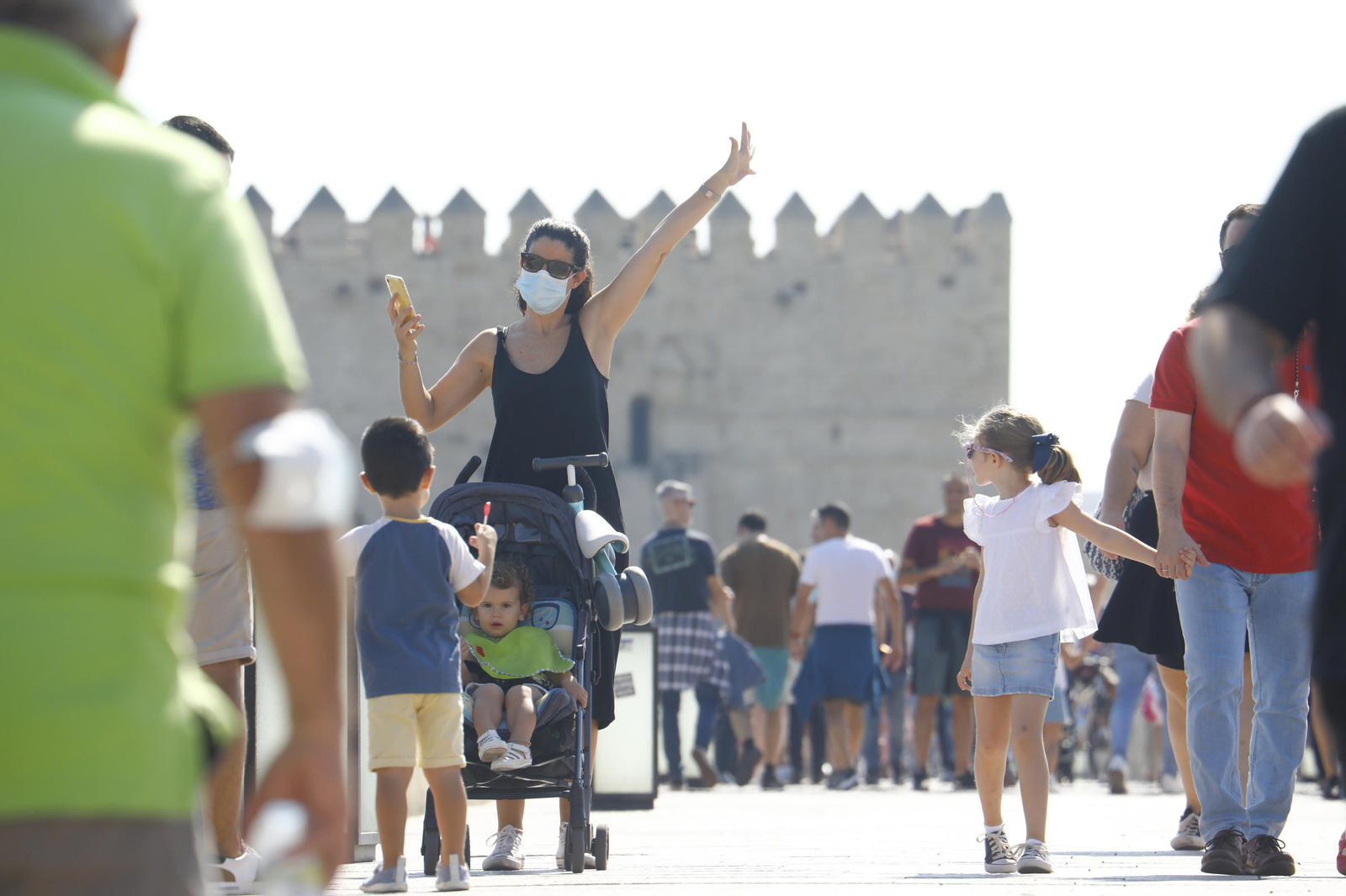 El regreso de los turistas a Córdoba, en imágenes