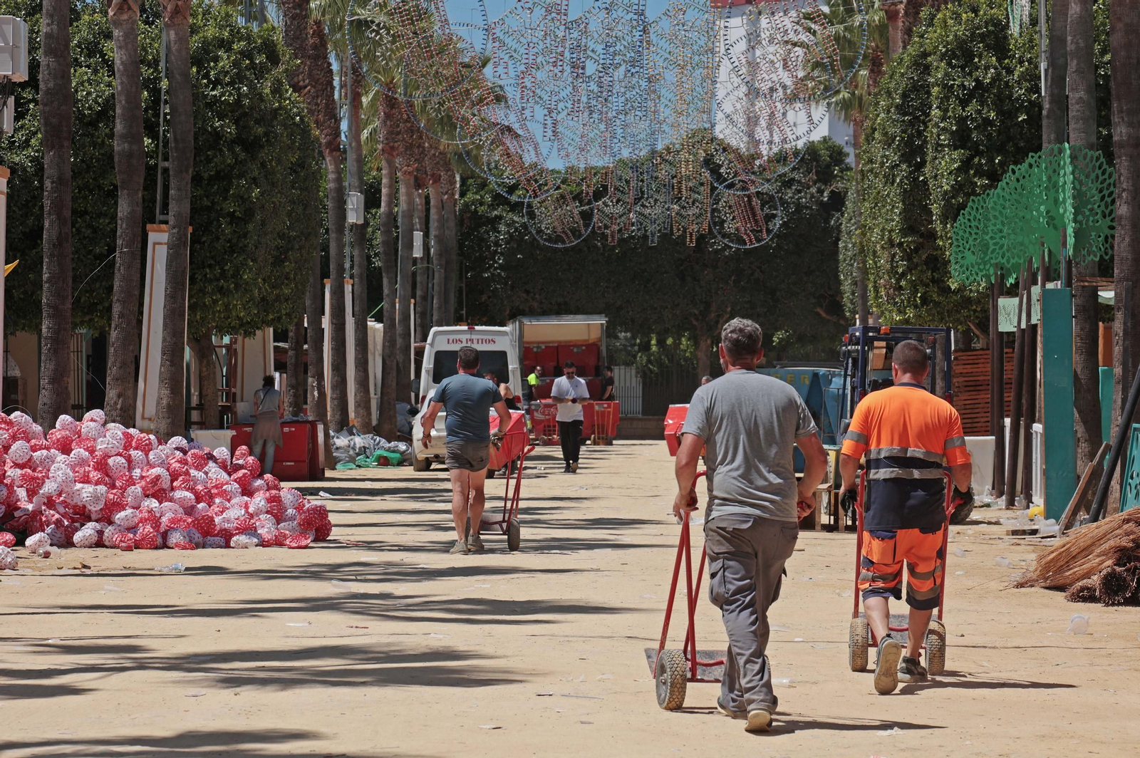 Resaca de la Feria de Jerez, Domingo de recogida y cacharritos