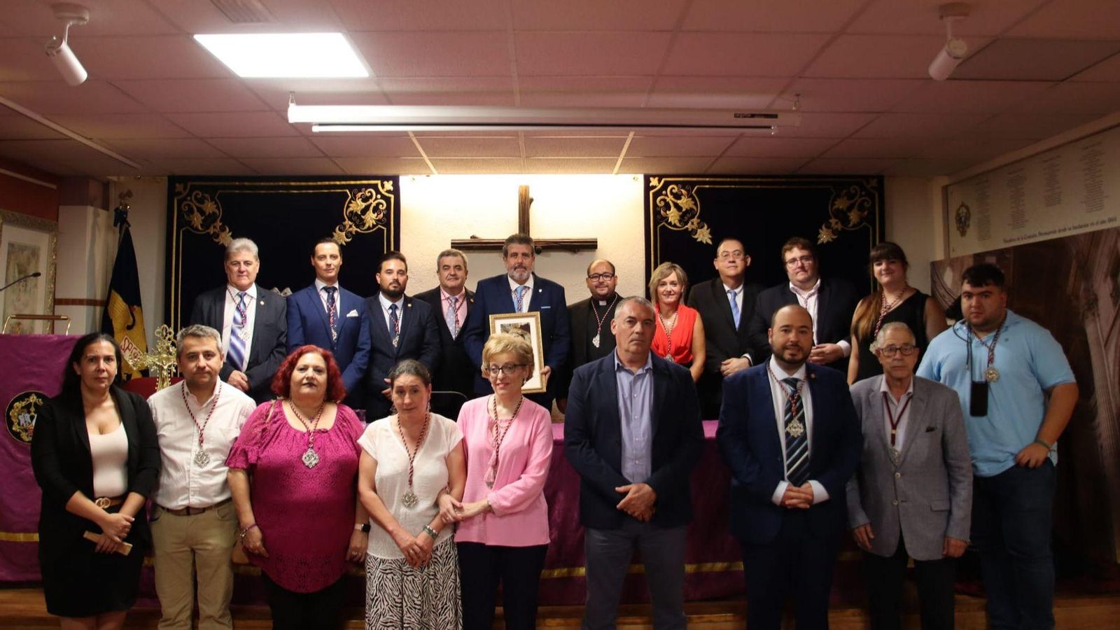 Exaltación de la Virgen de los Ángeles en el año 2023.