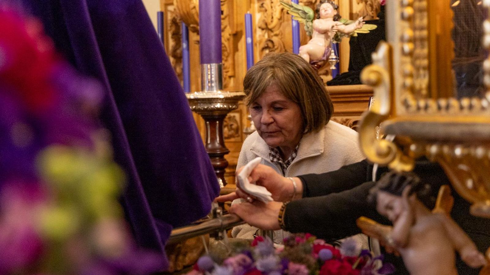 Segundo día del besapié de Nuestro Padre Jesús Nazareno