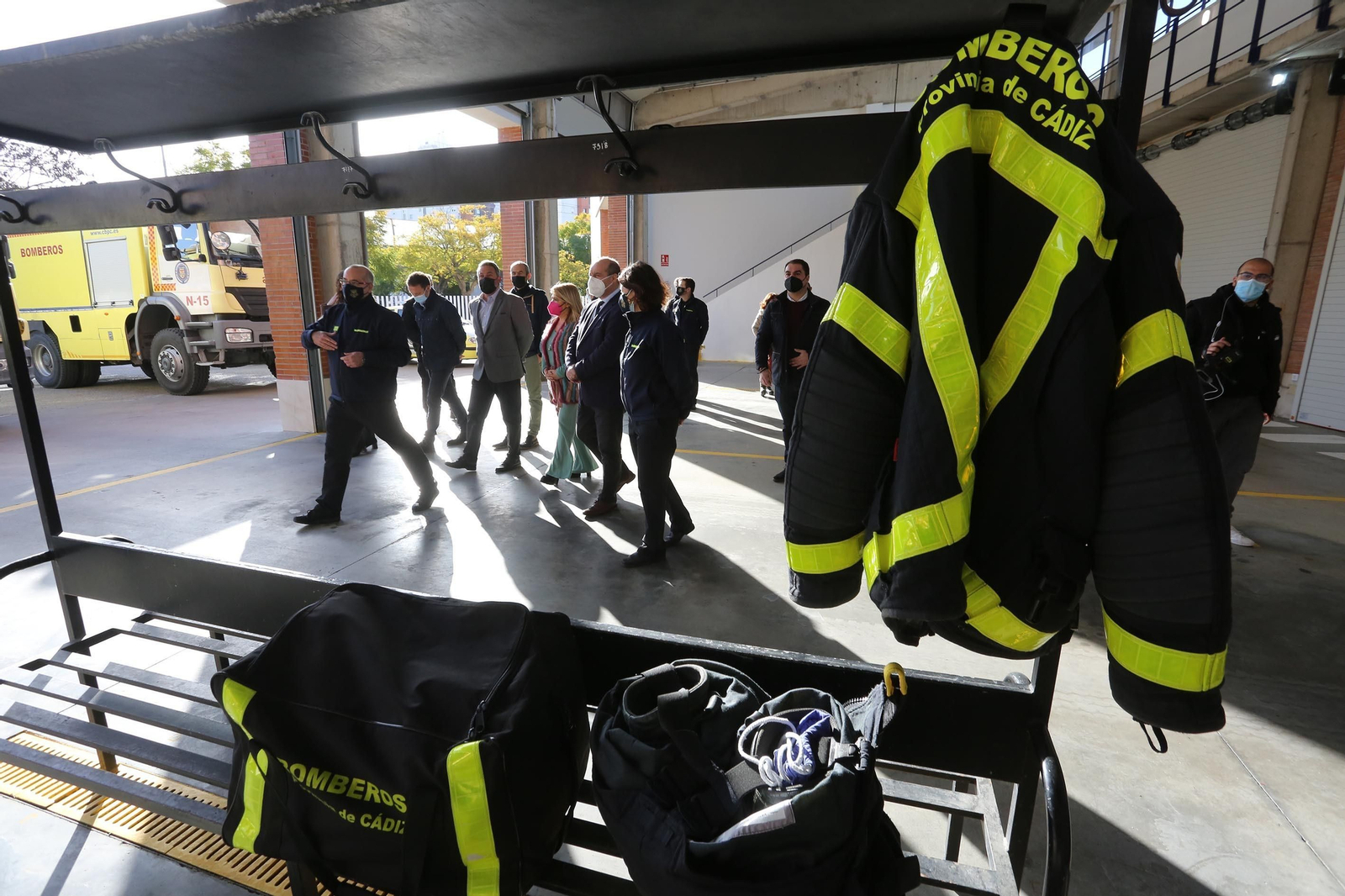 Finalizan las obras de mejora del Parque de Bomberos de Jerez
