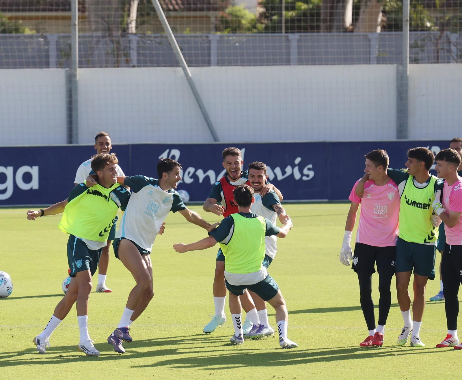 El Málaga CF se muda a la Ciudad Deportiva sin Eneko Jauregi